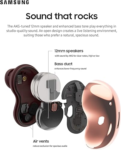 Miniatura 2 de Samsung Auriculares inalámbricos Galaxy Buds Live True Wireless - Mystic White renovado Mystic White