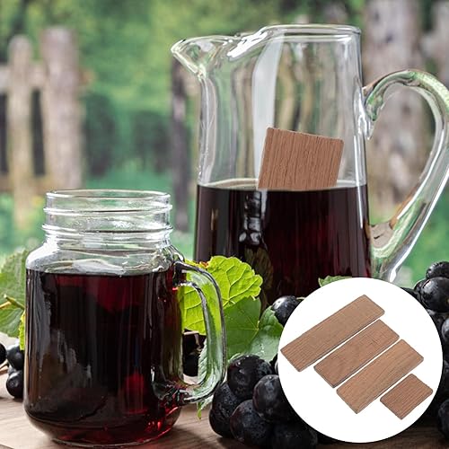 Miniatura 7 de DOITOOL Viruta de roble de vino tinto Batidor francés Suministros para la elaboración de vino Chips de roble francés Elaboración de vino Chips de