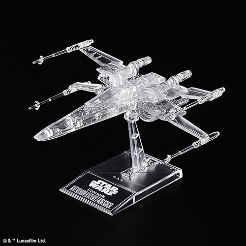 Miniatura 12 de Bandai Hobby - Star Wars - Juego de vehículos transparentes The Last Jedi, kit de modelo Bandai Spirits VM