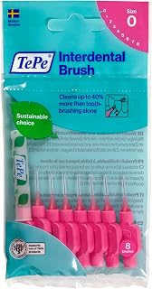 TePe Regular 0.40mm G2 Pink - 8 Brushes per pack by TePe