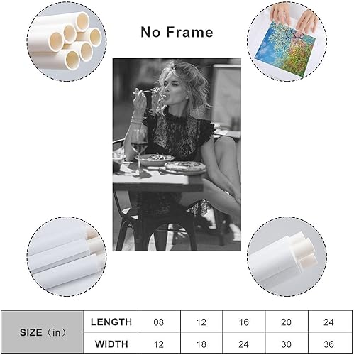 Miniatura 2 de Póster de mujer italiana comiendo pasta, 1950, foto vintage en blanco y negro, impresión de pasta, póster de pasta, pósteres e impresiones