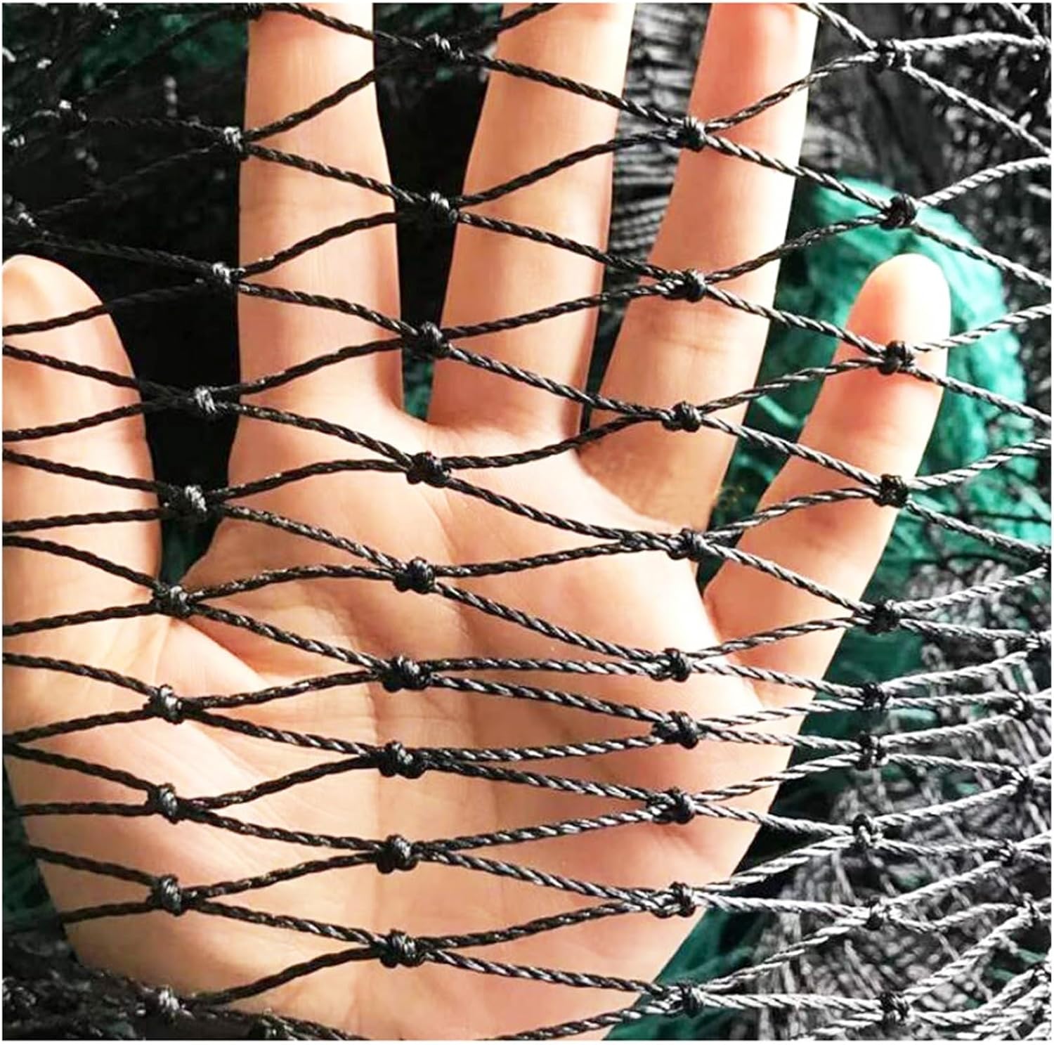 Heavy Duty Bird Netting- Black Anti Net Deer Protective Garden Netting for Crops Protecion Against Birds