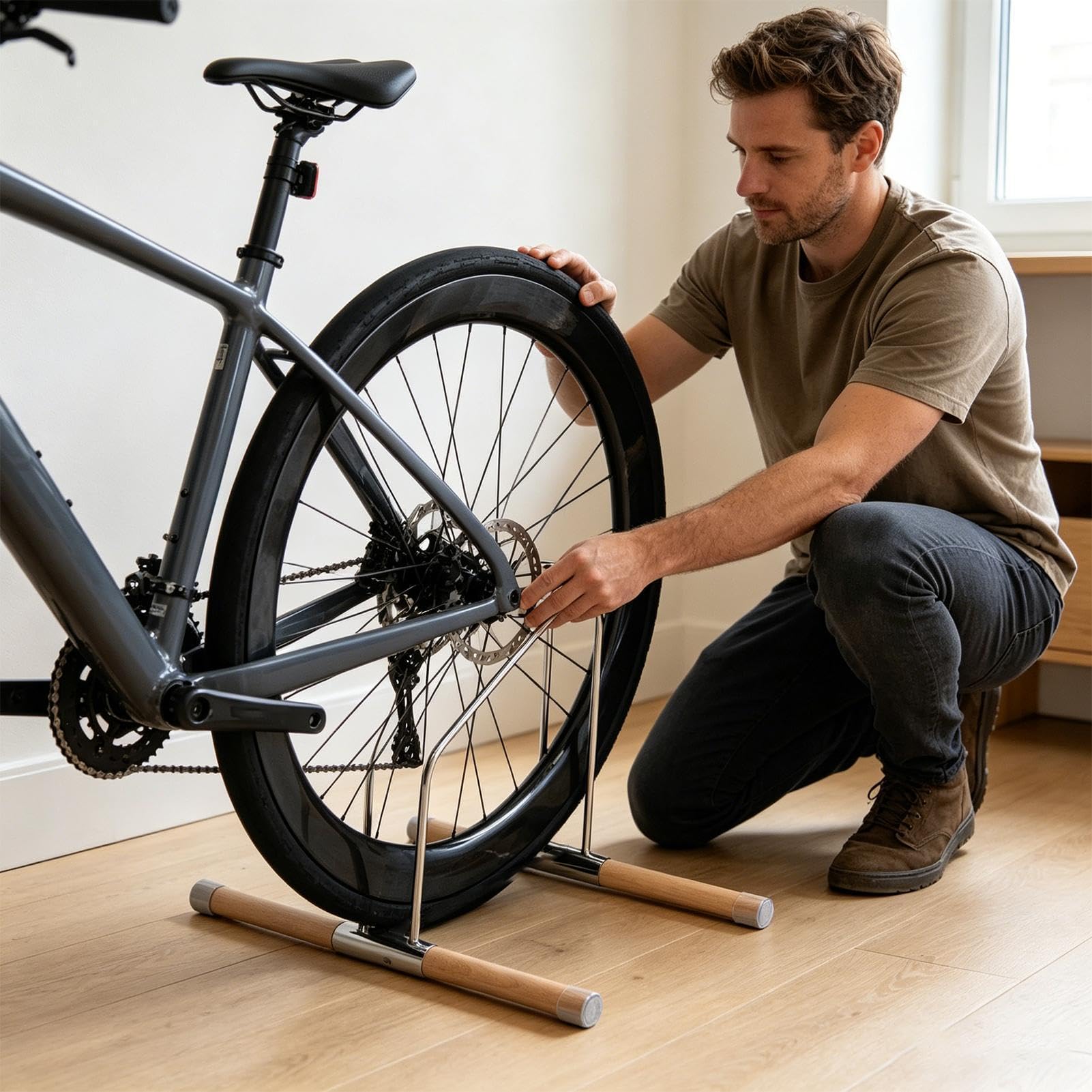 Support de stationnement pour vélo