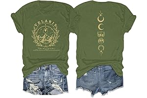 Army Green Book: Acotar Velaris Shirt, A Literary Gift to Cherish
