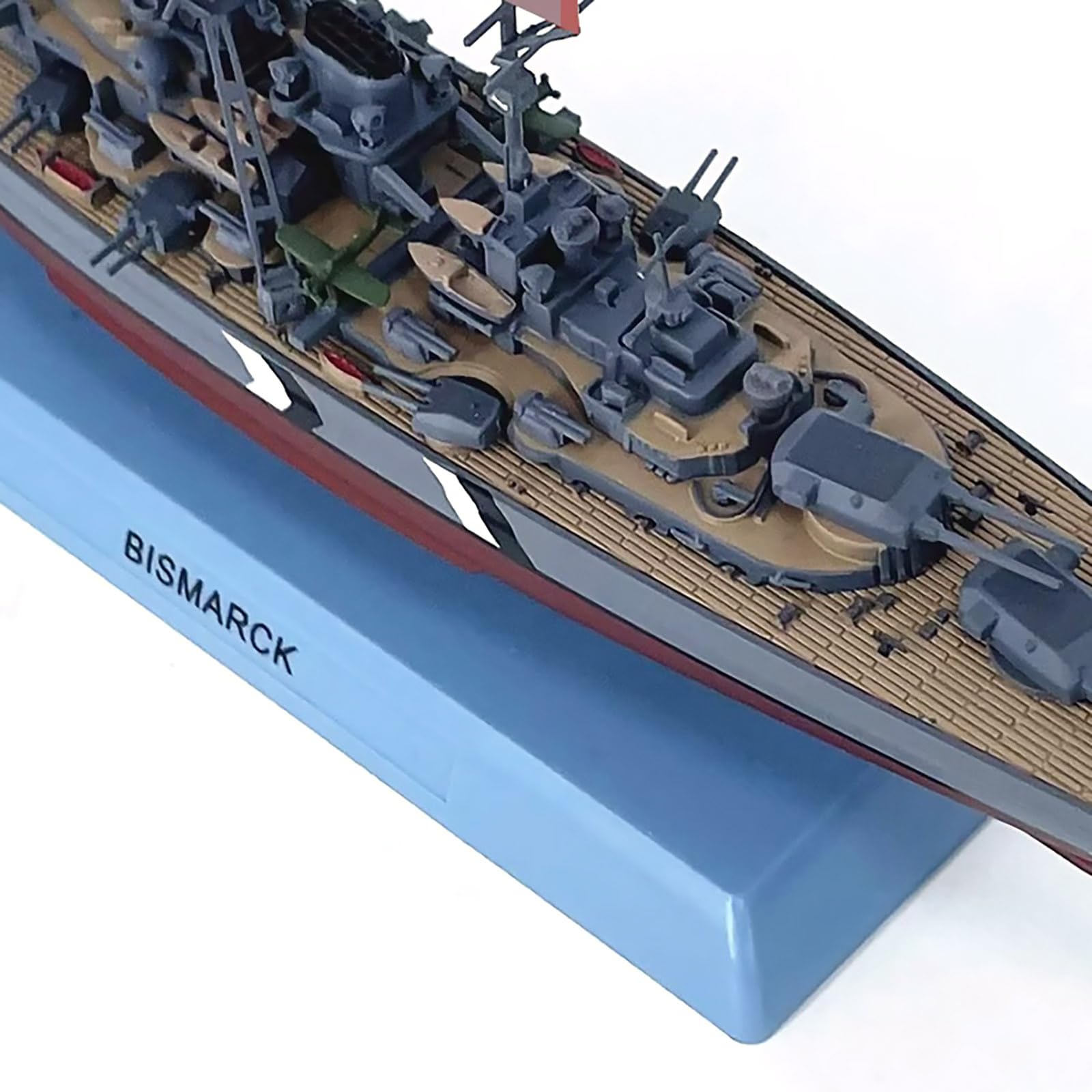 Amazon.co.jp: 1:1000スケール WWII ビスマルク戦艦 合金 軍艦模型