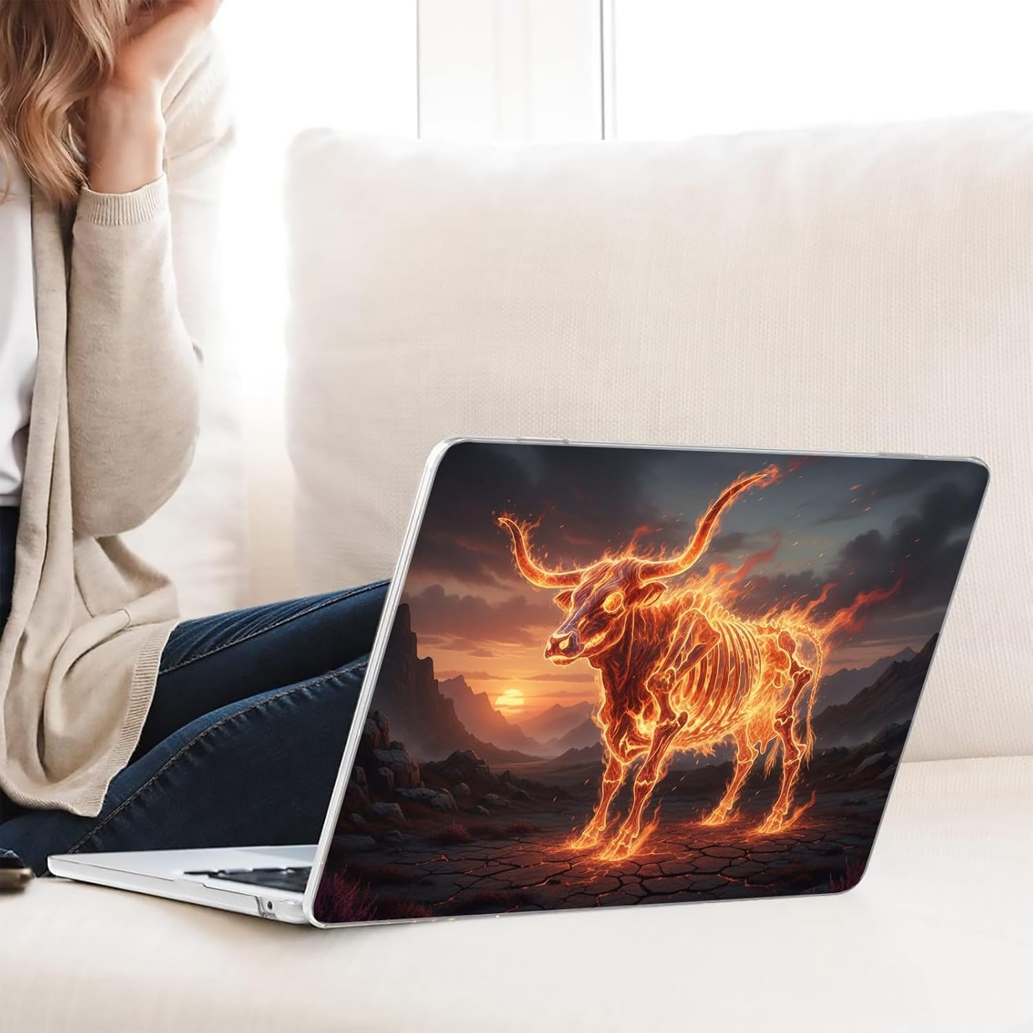Compatible with MacBook Neo 13-inch, Hard Shell Case with Keyboard Cover and Screen Protector (A3404 A18 Pro chip, 2026 Release) - Bull MC23254