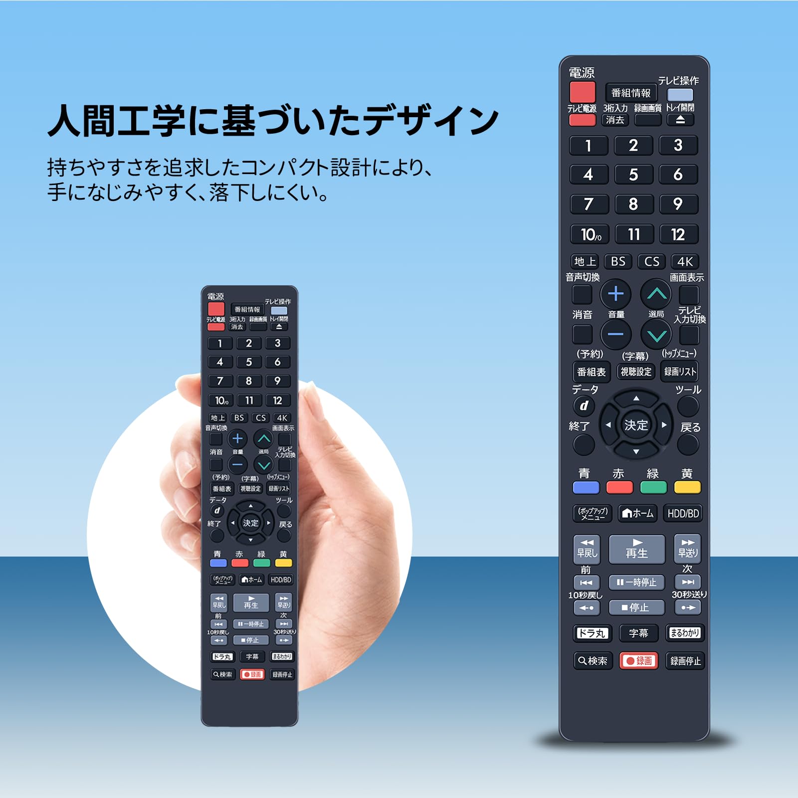 Amazon | ブルーレイレコーダーリモコン AN-65RC1 SHARP 代用 シャープ