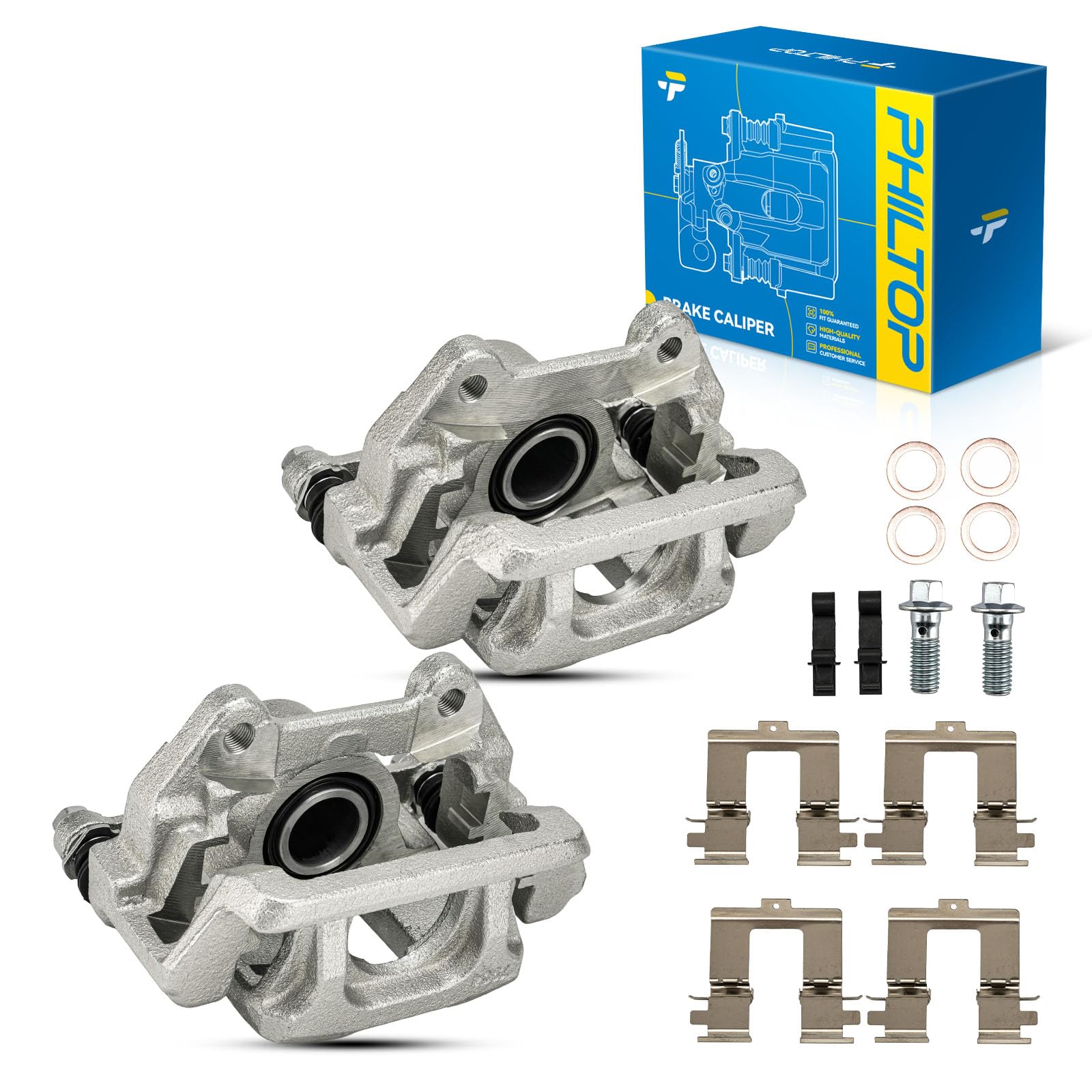 PHILTOP Brake Caliper for 2009-2015 Honda Pilot