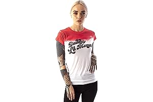 Suicide Squad: Daddy's Lil Monster Harley Quinn Costume Women's Shirt
