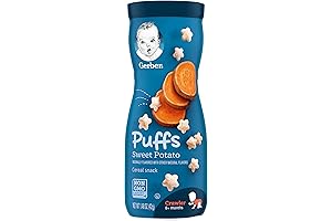 Gerber Sweet Potato Puffs: A Nutritious Toddler's Delight!