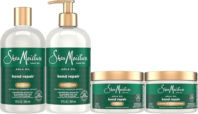 SheaMoisture Bond Repair Kit with Amla Oil 4-Piece Set