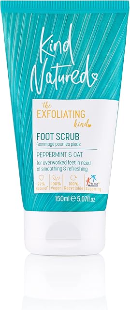 KIND NATURED Peppermint & Oat Exfoliating Foot Scrub 150ml
