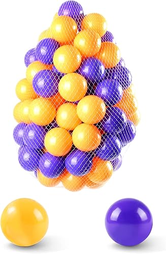 Miniatura 3 de 100 Ball Pit Balls, Balls for Ball Pit 2.36inches Phthalate&BPA Free Plastic Ocean Colour Play Balls for Kids Toddlers and Babys