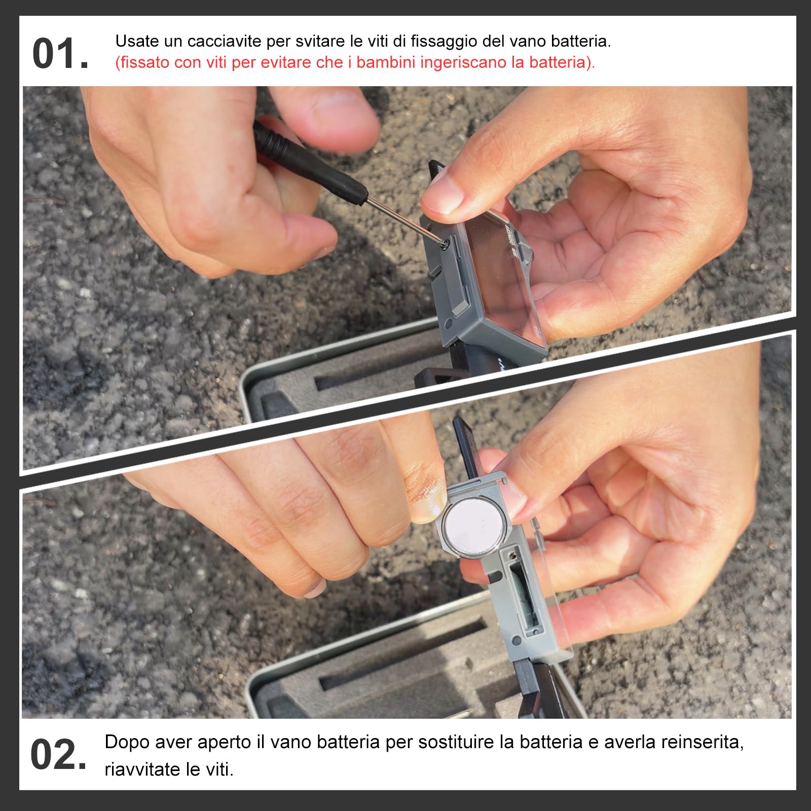 GODESON Spessimetro per Pneumatici Digitale, Intervallo 0-25,4mm/1 Pollici, Impermeabile IP54 Misuratore di Profondità con Ampio Display LCD, per Auto, Moto e Vans