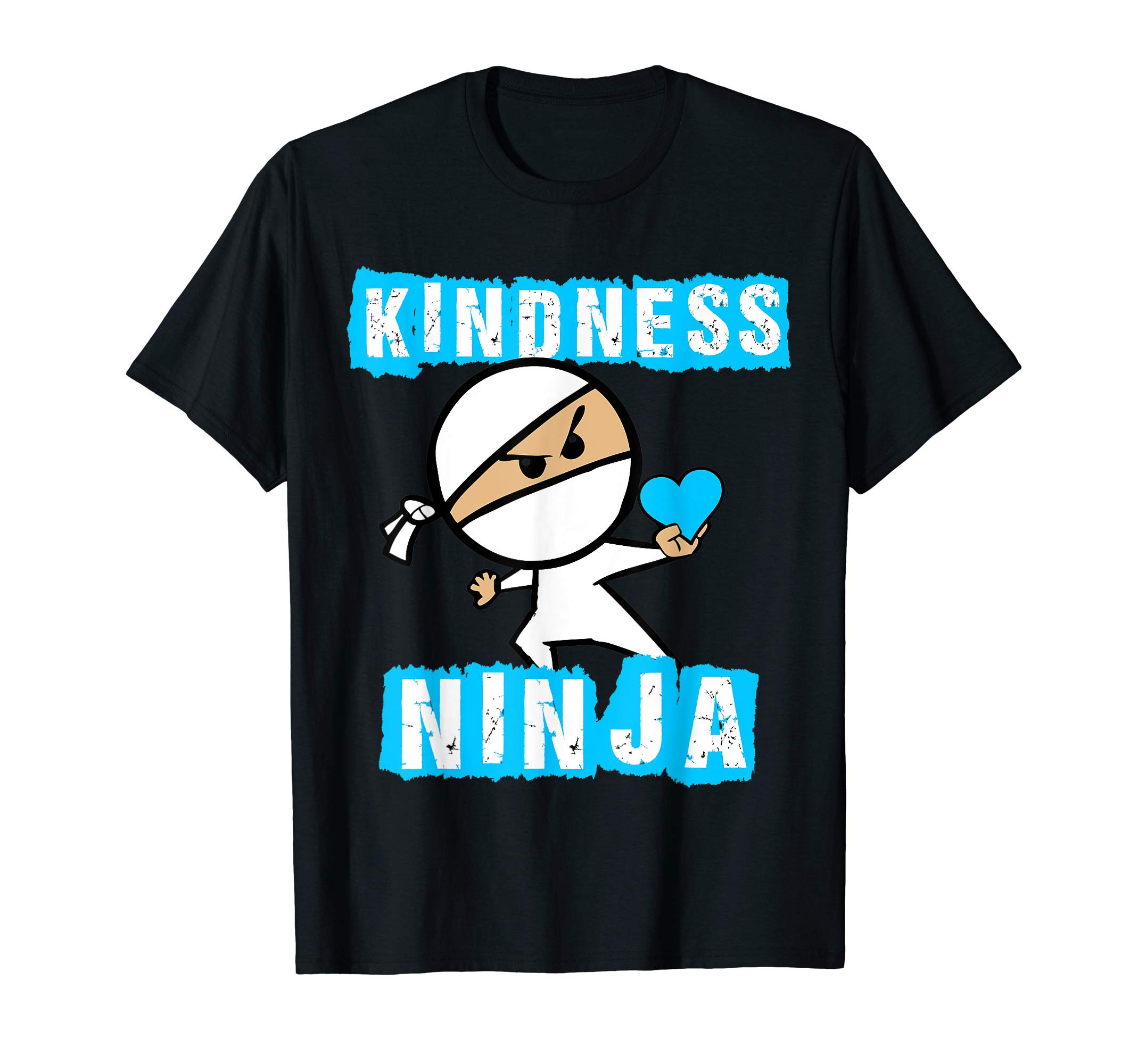 Teacher Tees by Crush RetroKindness Ninja Shirt - Choose Kind Shirt Movement T-ShirtOEKO-TEX STANDARD 100