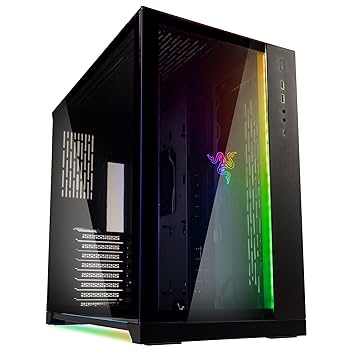 PCケース(自作PC用) Lianli O11 DYNAMIC RAZER Edition Amazon | LIANLI O11シリーズ RazerコラボレーションのRAZER