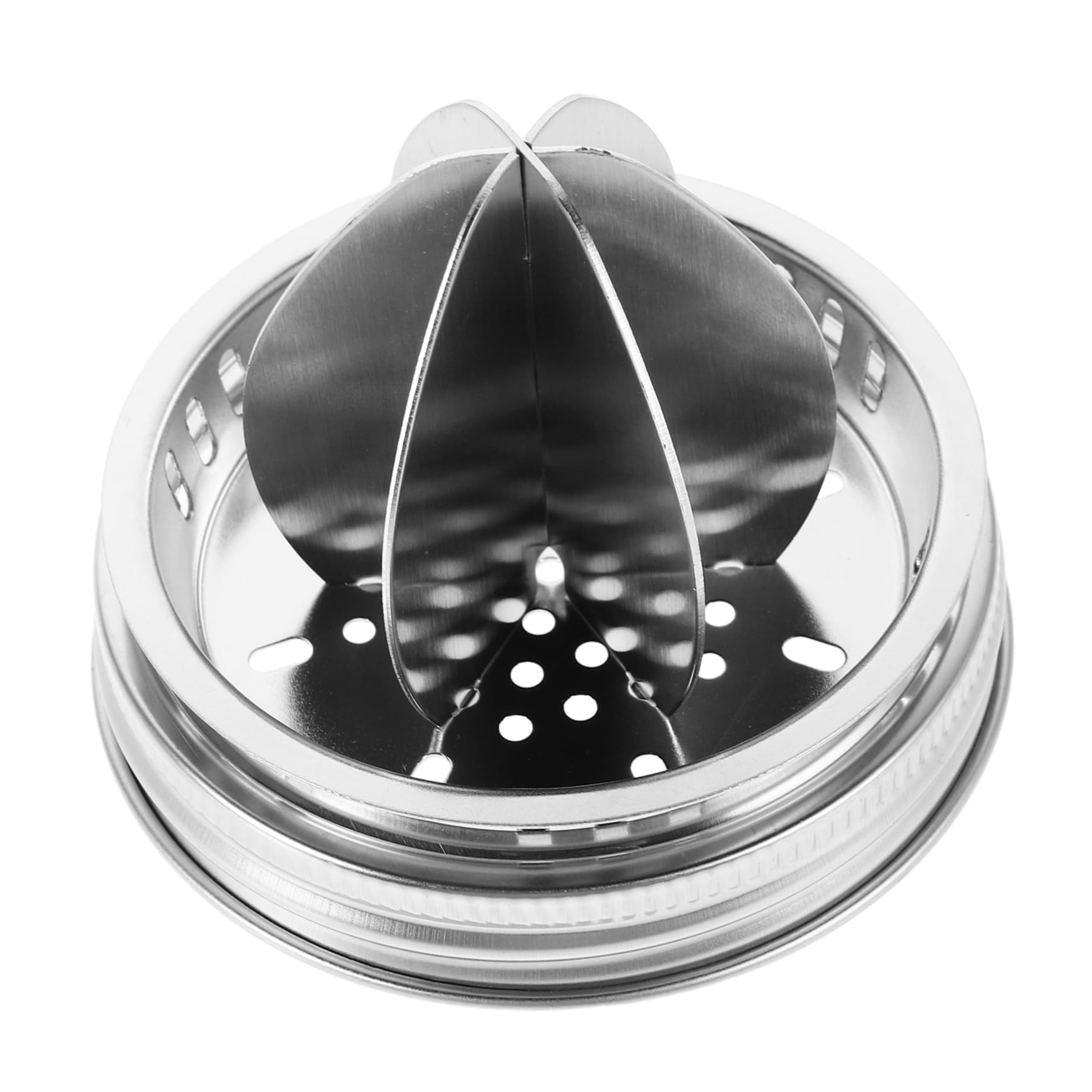 OFFSCH Manual Citrus Juicer with Stainless Steel Lid Cover Handheld and Lemon Squeezer for Home Commercial Use Yield Easy to Clean Efficient Juice Extraction