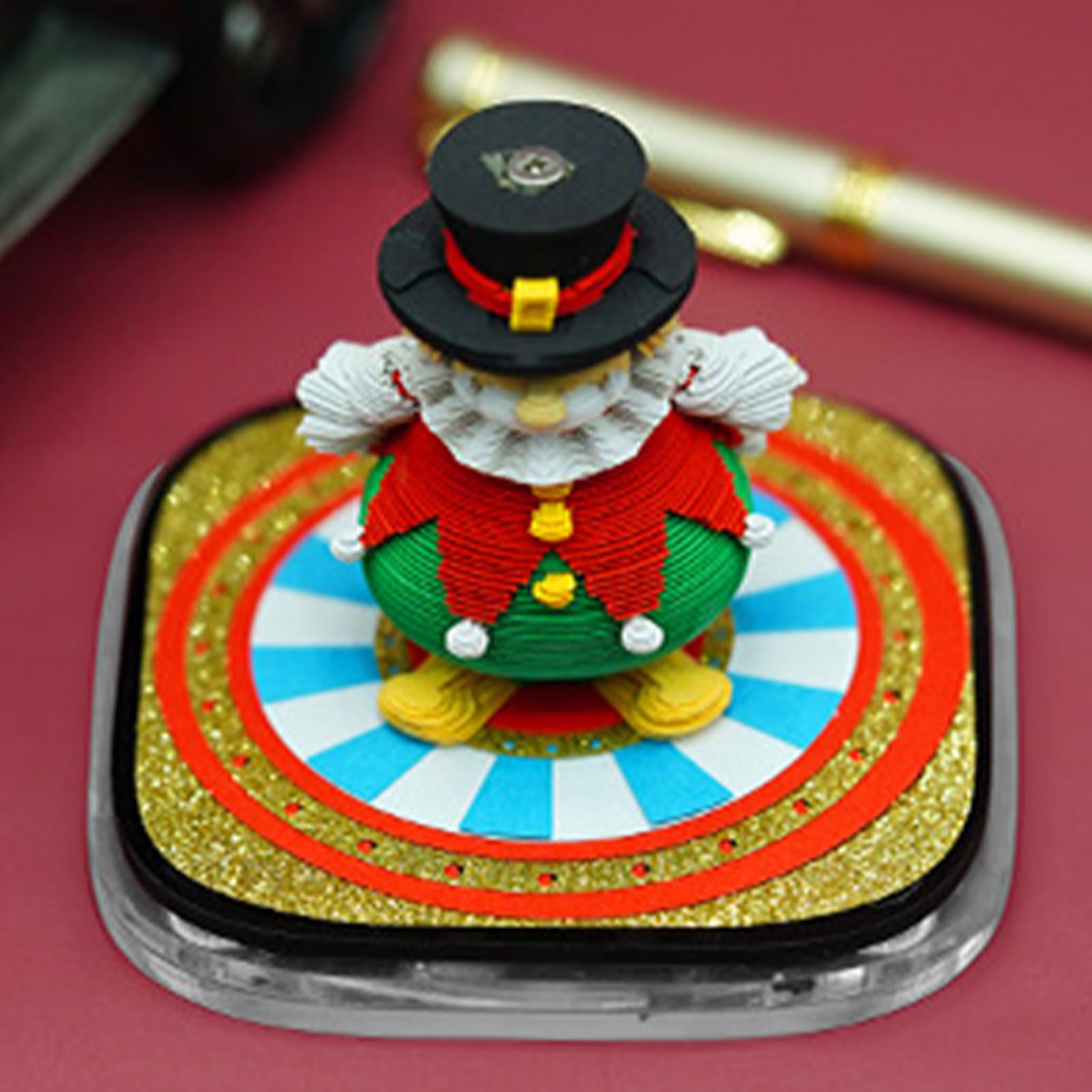 Calendario Per La Gestione Del Calendario 3D a Forma di Pagliaccio con | Taccuino Organizer Per Gestione Pianificazione Quotidiana Monitoraggio Faccende Per Adulti Bambini Casa Ufficio
