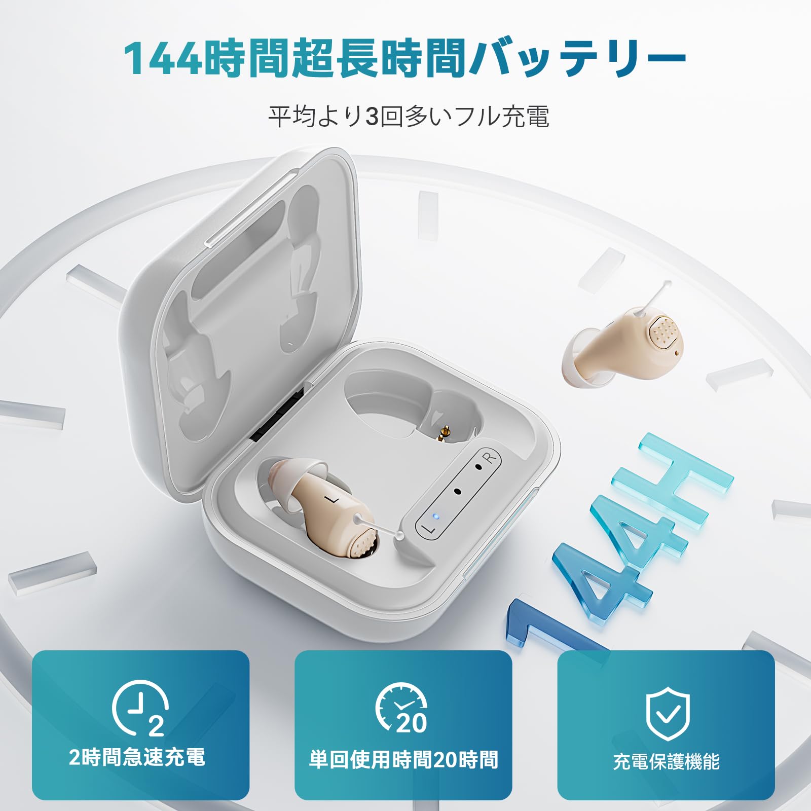 Amazon.co.jp: SEEDEAR 集音器 高齢者 しゅうおんき 【2026進化版・5