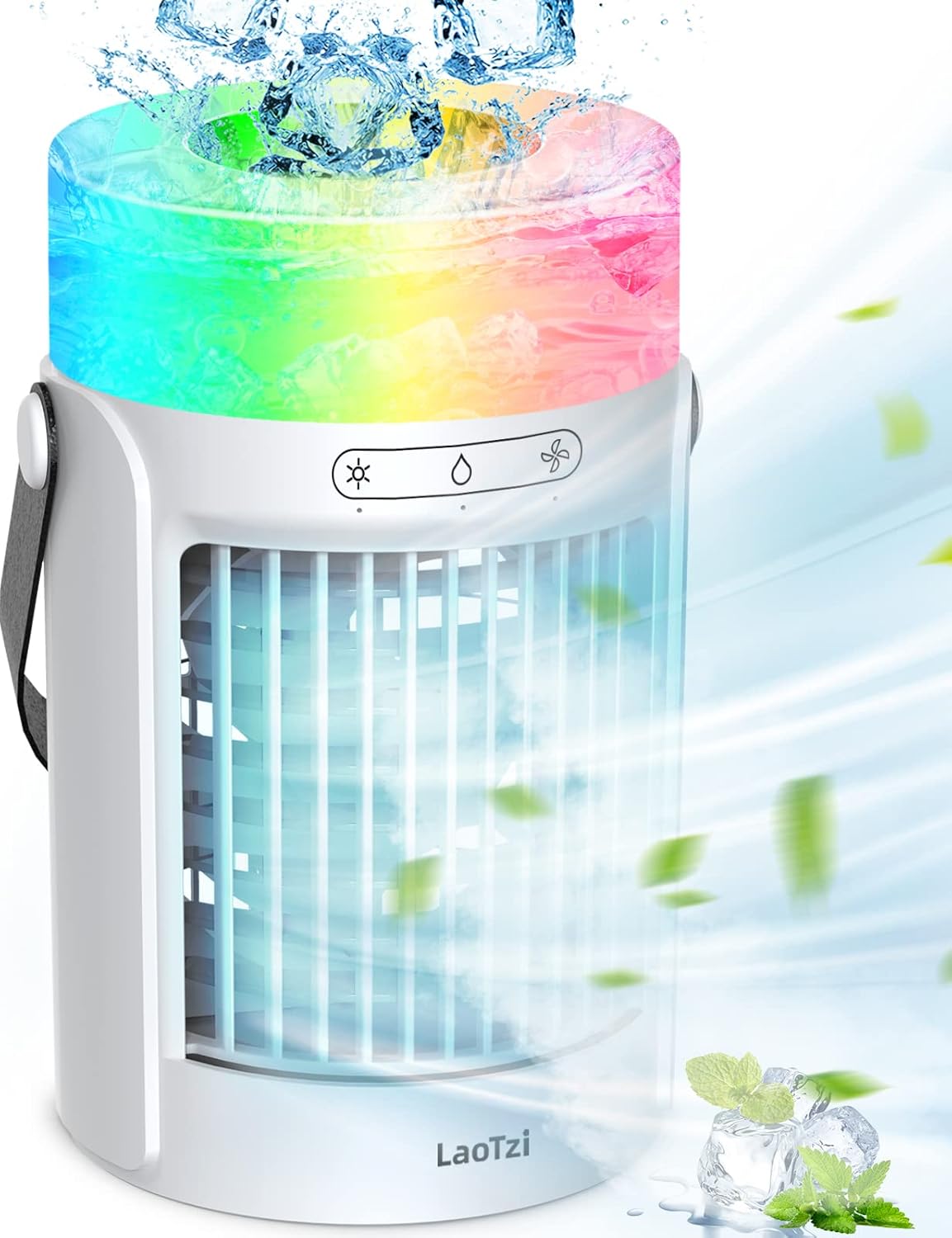 LaoTzi Portable Air Conditioner, Rechargeable Evaporative Air