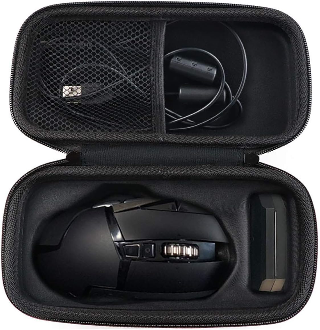 Oriolus Hard Case Compatible with Gaming Mouse Logitech G502 Mouse Proteus Spectrum RGB Tunable Wireless (Black)