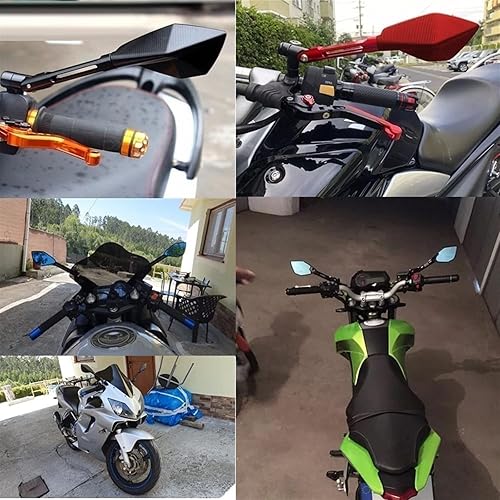 Miniatura 8 de Motorcycle Mirrors For Yamaha MT09 MT-09 FJ09 FZ09 2014-2019 2020 MT 09 Accessories Universal Motorcycle Mirror CNC Aluminum Rearview Side Mirrors