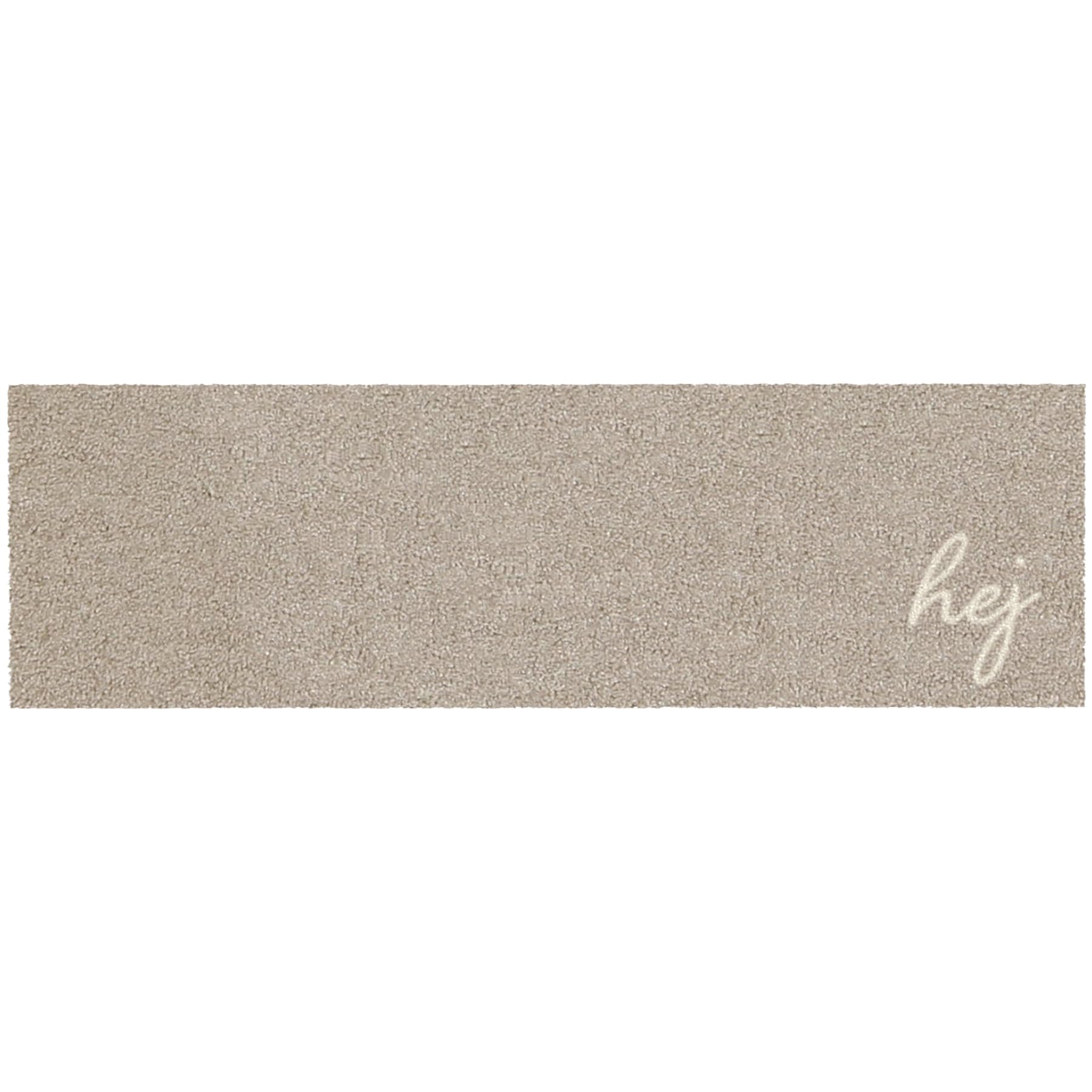MOCAVI Mat deurmat schoenenparkeerplaats 30x100 cm wasbaar Hello Heart schoentapijt lang, smal, schoenen uittrekken, decoratieve ruimte binnen, buiten, mat, voordeur, laarsmat