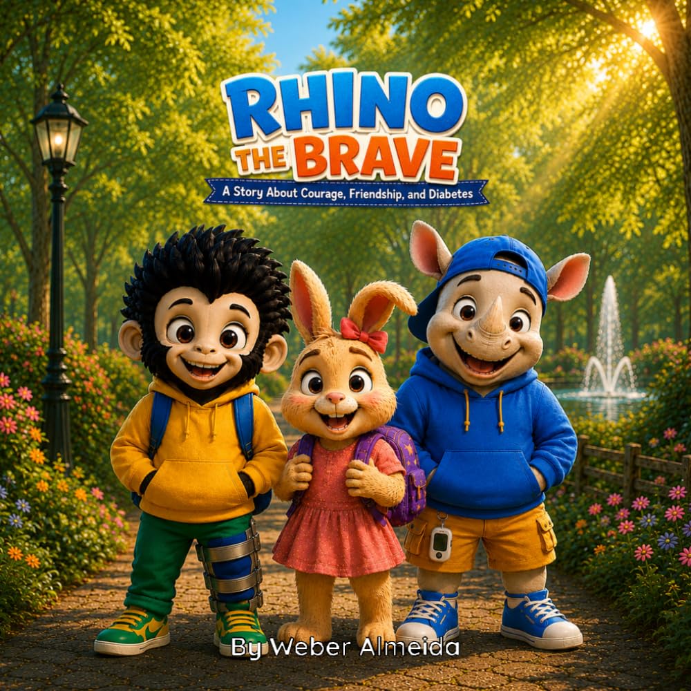 Rhino The Brave: A Story About Courage, Friendship, and Diabetes