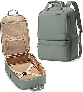 Sponsored You’re seeing this ad based on the product’s relevance to your search query.Learn more about this advertisement bergsalz Ryanair Travel Backpack Women's Hand Luggage 40 x 20 x 25 Backpack Women Men Work Hand Luggage Backpack Waterproof Travel Backpack, Green, Rucksack