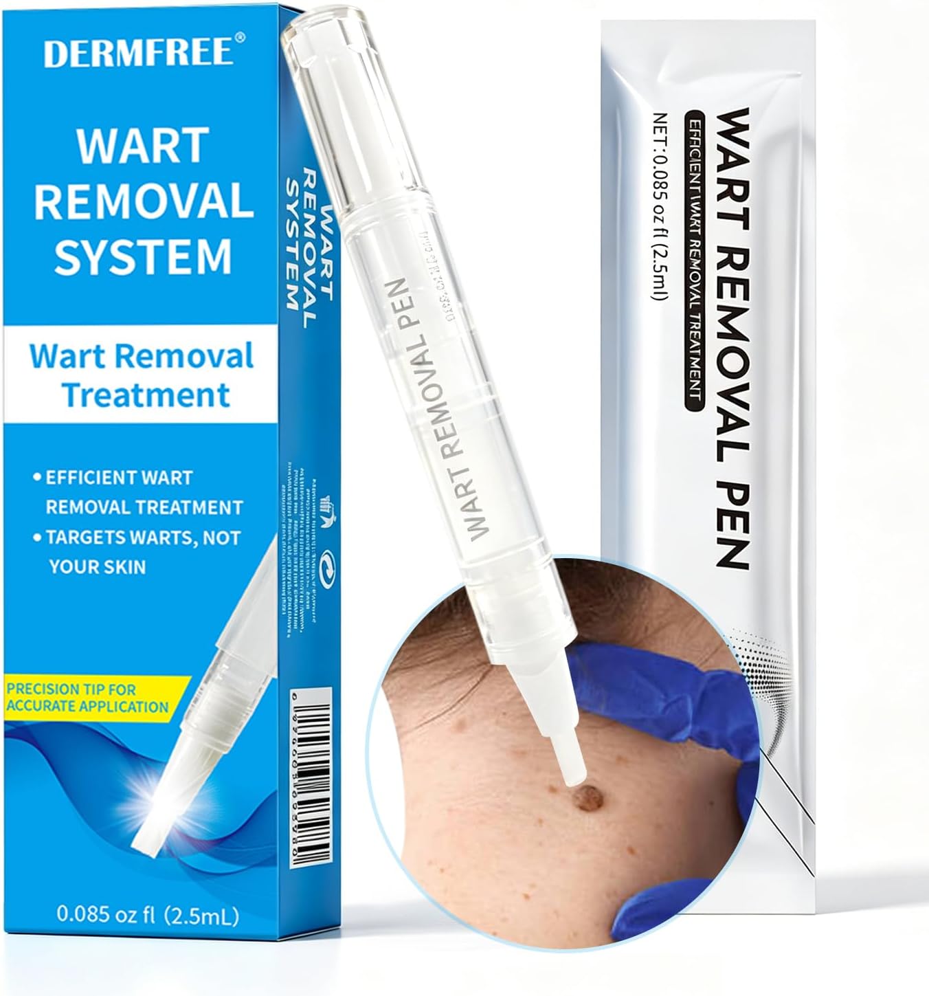 Wart Remover Maximum Strength - 17% Salicylic Acid, Fast-Acting, Freeze Removal, for Common, Plantar, and Flat Warts, Most Body Warts, NDC Code: 85248-118-01
