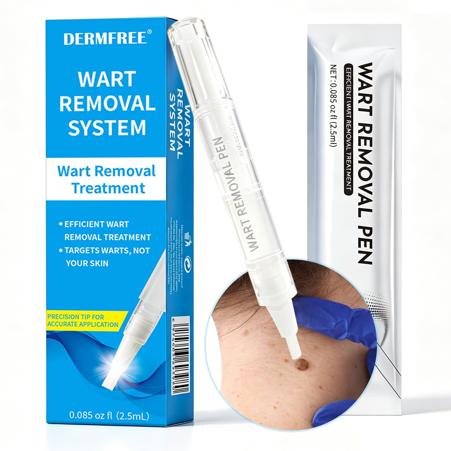 Wart Remover Maximum Strength - 17% Salicylic Acid, Fast-Acting, Freeze Removal, for Common, Plantar, and Flat Warts, Most Body Warts, NDC Code: 85248-118-01