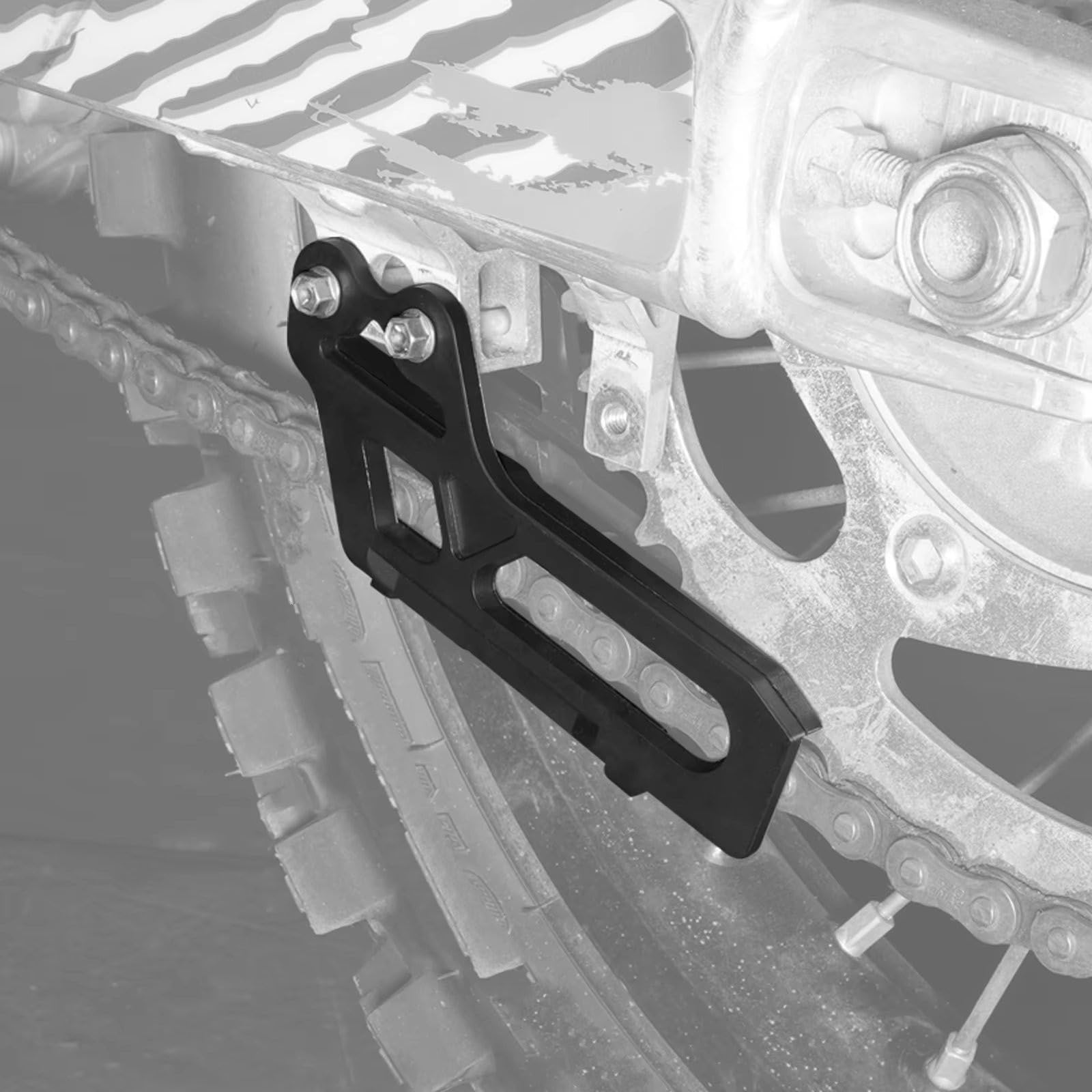Para Yamaha YZ250 2008-2025 Guía Cadena Trasera Motocicleta
