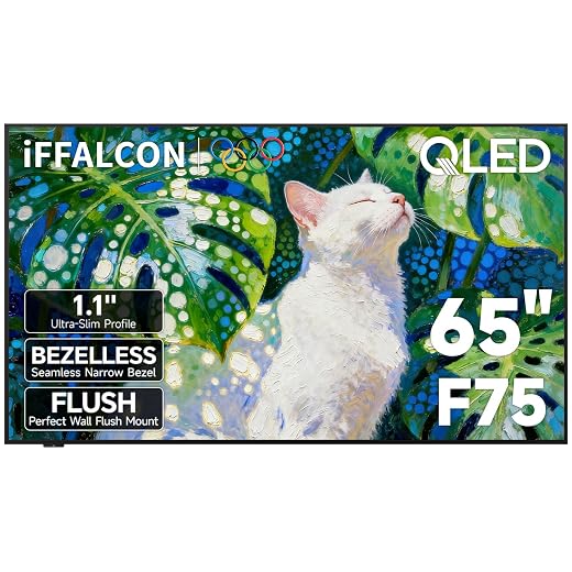 The Ultimate Black Friday and Holiday Shopping Guide 2025 | Smart Tech, Sharp Takes - CRYOVEX.com Iffalcon 55-inch class qled 4k smart tv, ultra-slim picture frame tv, 144hz, hdr, art mode w/ai art, wide color gamut, dolby vision iq, dolby atmos, google assistant voice remote(55f75, 2025 model)