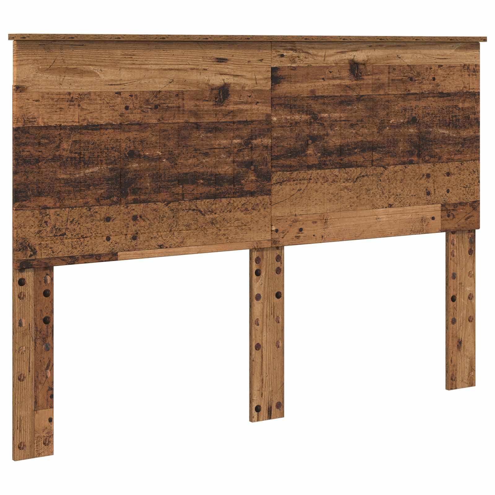 vidaXL Headboard with Headboard Old Wood 140 cm Engineered wood, Stylish Bedroom Accents, Contemporary Design, Modern Durability, Ergonomic Headboard, Comfortable Sleep Sanctuary