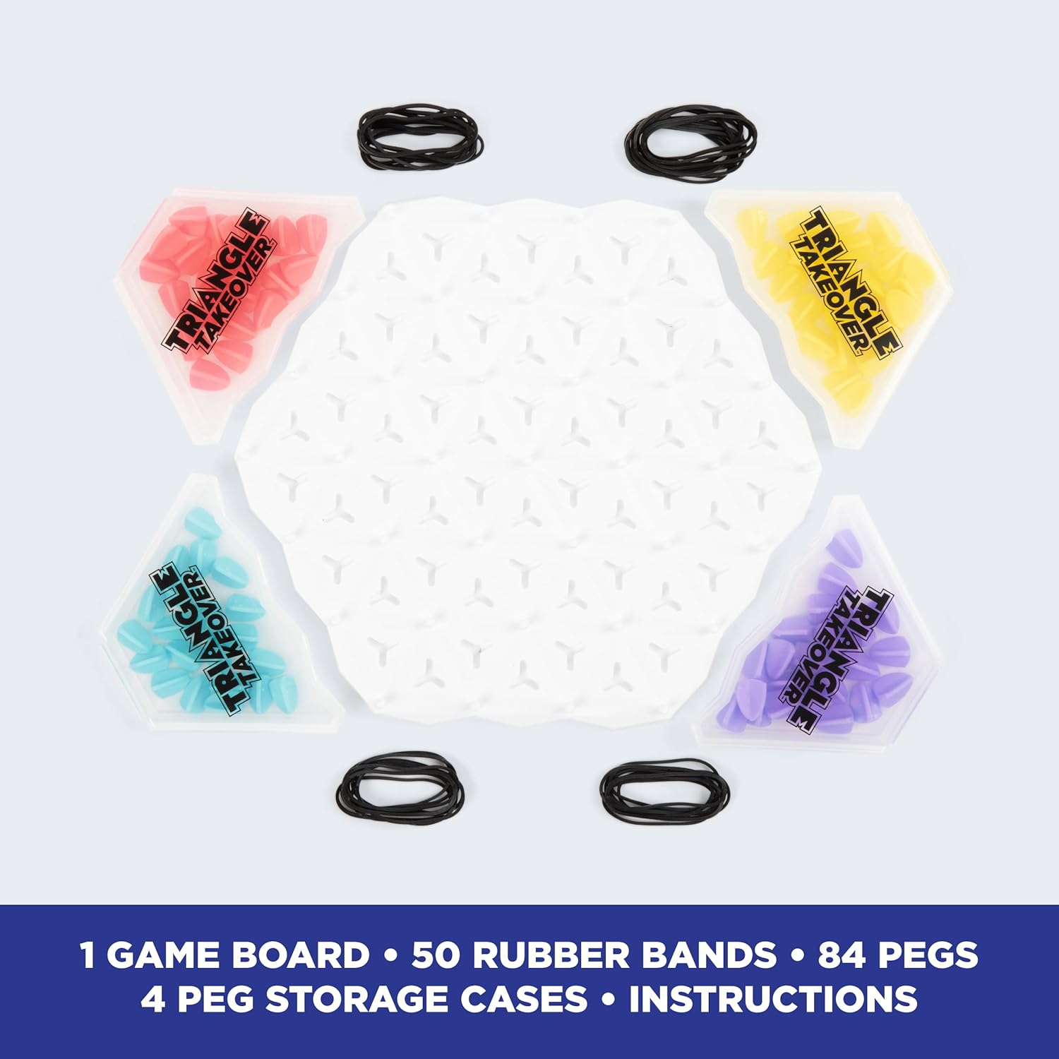 Triangle Takeover By Relatable, Exciting Brain Games for Family Gatherings, A Great Choice for Kids Board Games and Kids Party Games, Appropriate for Players Ages 8 and Up