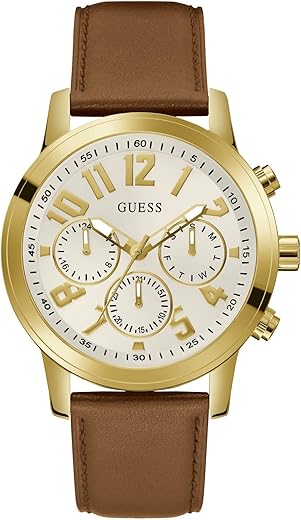 GUESS Analog White Dial Men’s Watch-GW0709G2