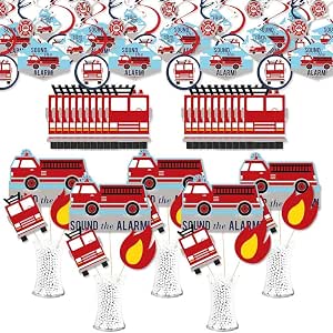 Fired Up Fire Truck Scratch-Off Game Cards – 22 Count For Firefighter Birthday Or Baby Shower Party - View #5