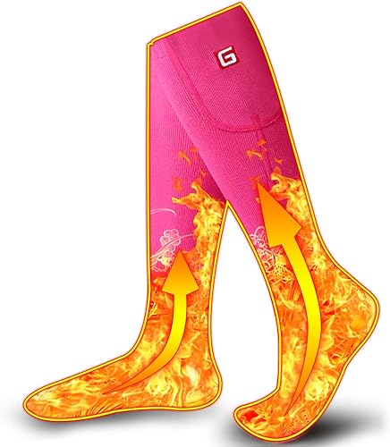 Miniatura 1 de Calcetines eléctricos para hombre y mujer, con batería recargable y calefacción, con aislamiento térmico para invierno. Calcetines térmicos para