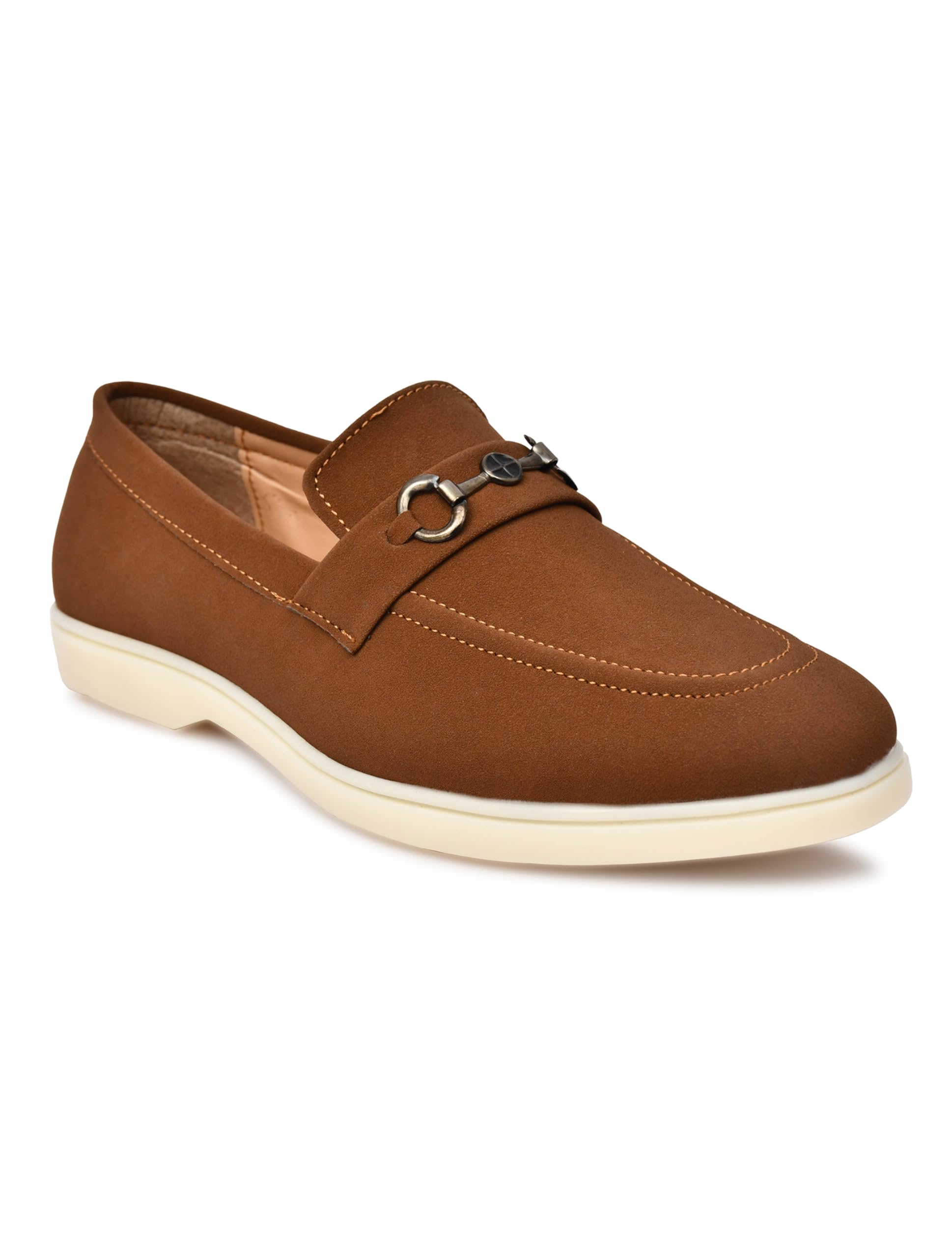 BEDOUBTLESS Suede Leather Lofers Shoes for Men-picture-16