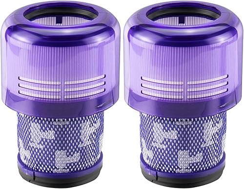 Improvedhand Filtro de repuesto para aspiradora inalámbrica Dyson V11 Animal, V11 Torque Drive Detect, repuesto # 970013-02 (paquete de 2)