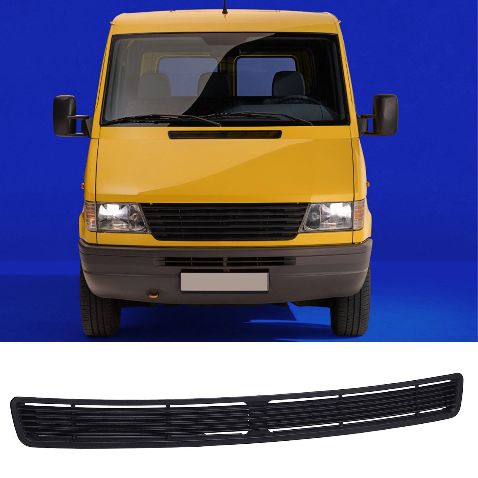 Grille de Capot Moteur A9018300218, Grilles de Remplacement de Véhicule, Grille Améliorée à Flux d'air avec des Performances Améliorées, Idéale pour Sprinter, W902, W903, 1995-2002