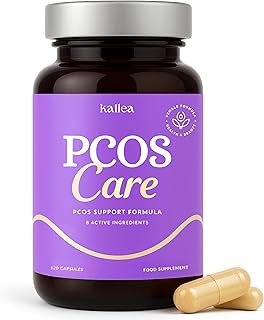 8-in-1 PCOS Support Supplement - 2,000mg Myo Inositol, NAC, Maca Root, Cinnamon, Chromium, Folate, Zinc, Vitamin D3 | Hormone Balance, Ovarian Health & Weight Management Support | 30-Day Supply