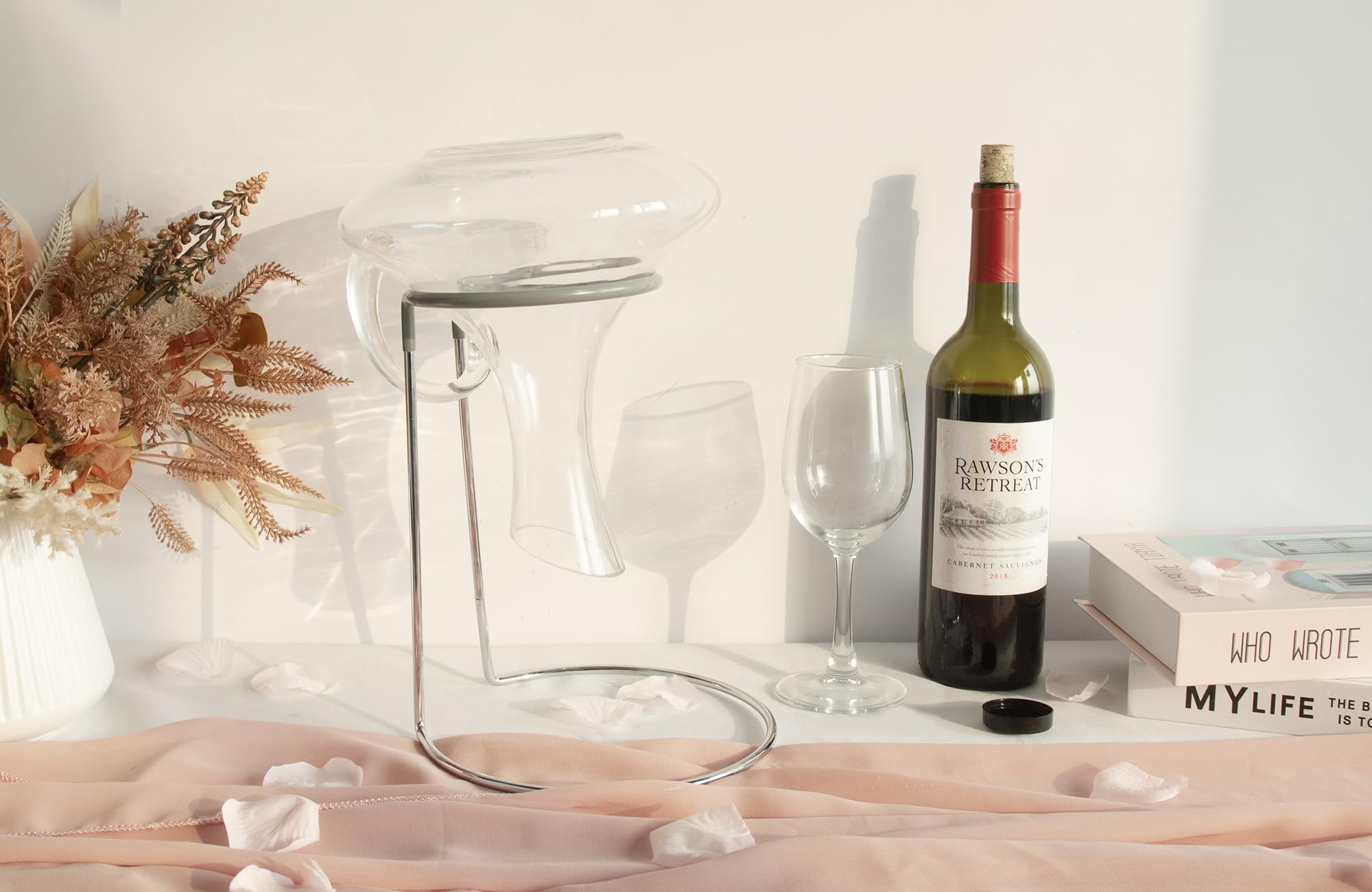 Support De Séchage Stable Pour Carafe à Décanter - Base Antidérapante Avec Protection Caoutchouc