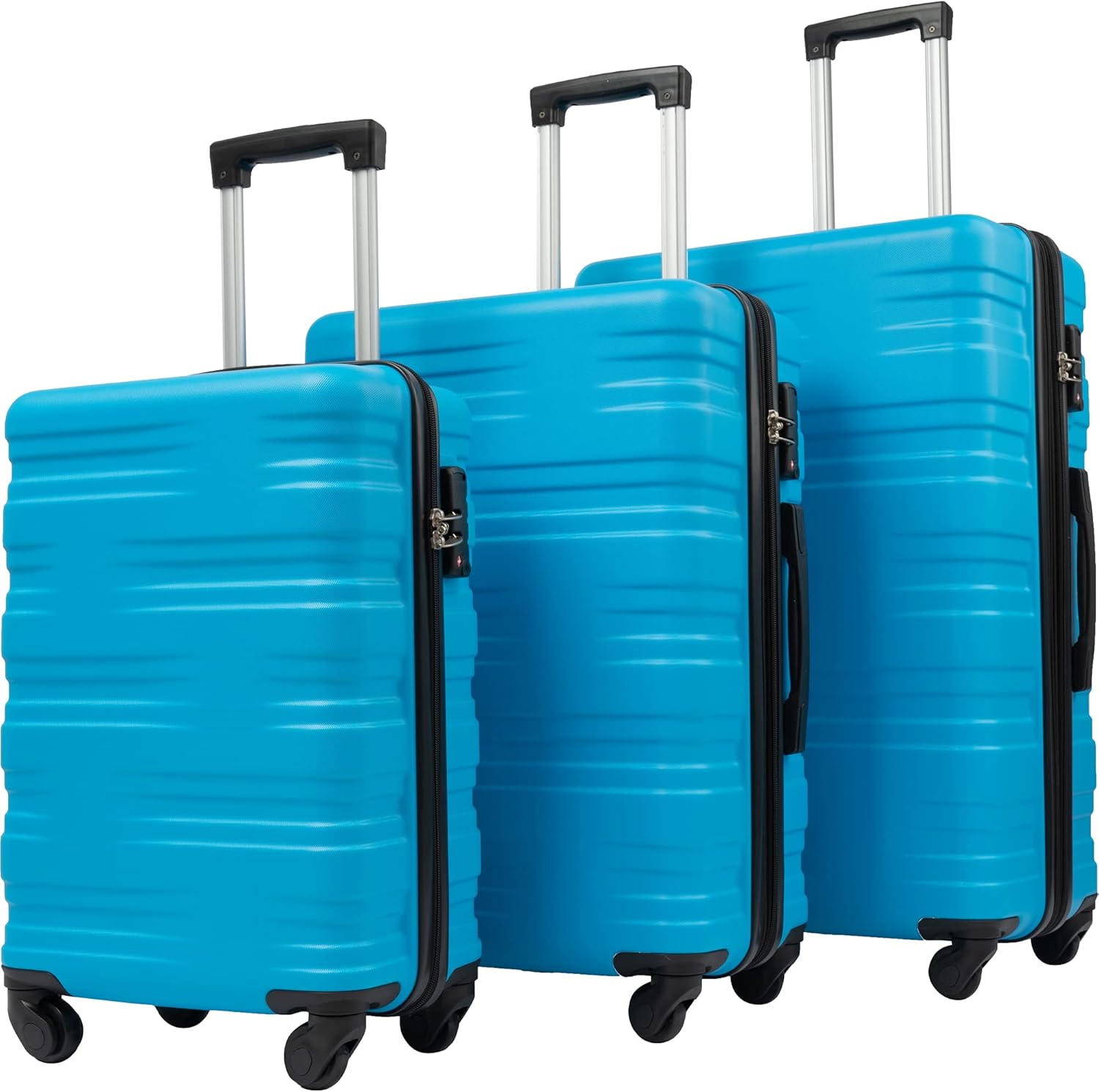 Merax Luggage Sets 3 Piece Suitcase Set 20/24/28,Carry on