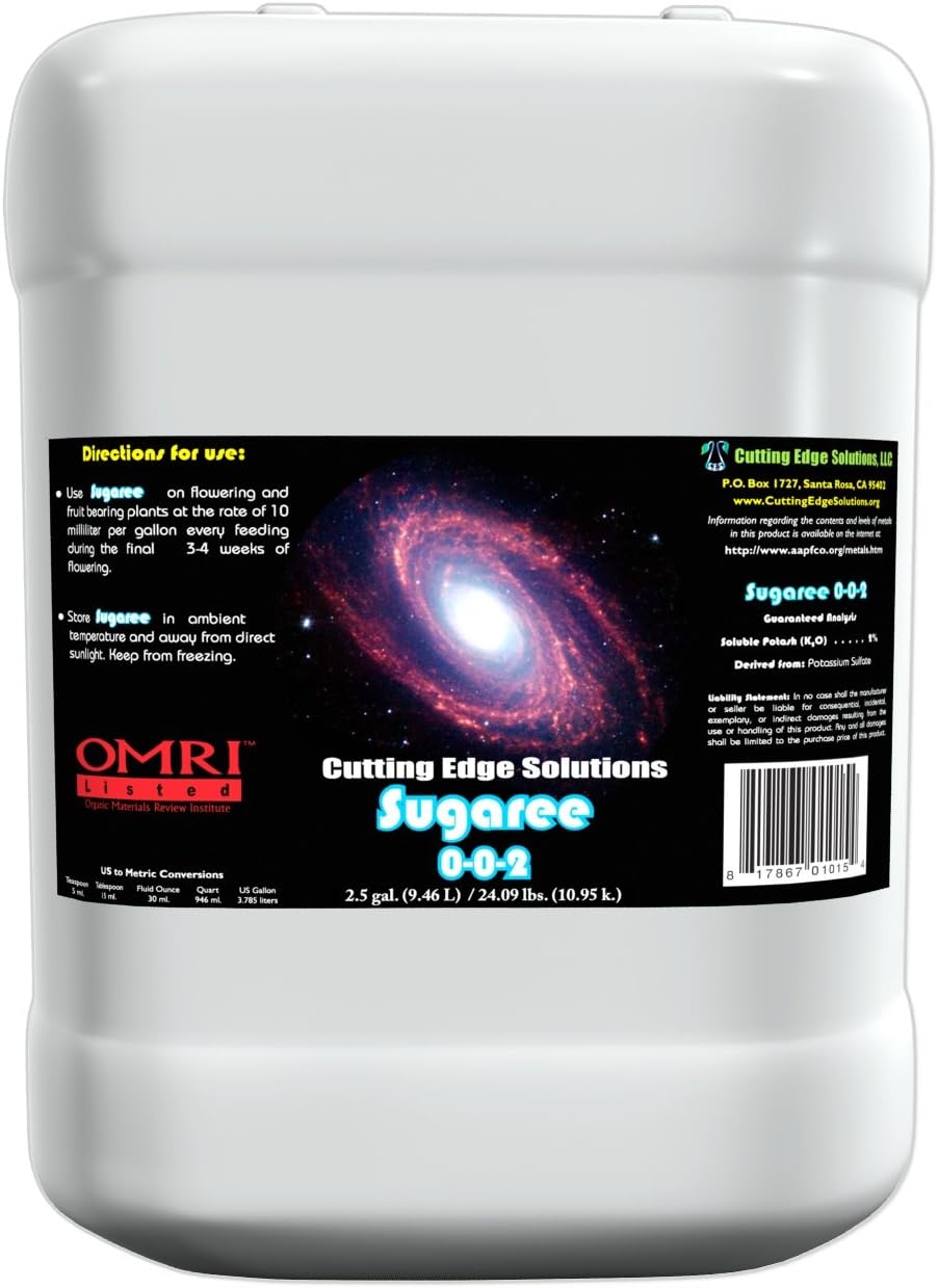 Cutting EDGESolutions Sugaree:2903 Sugaree Growing Additive, 2.5-Gallon