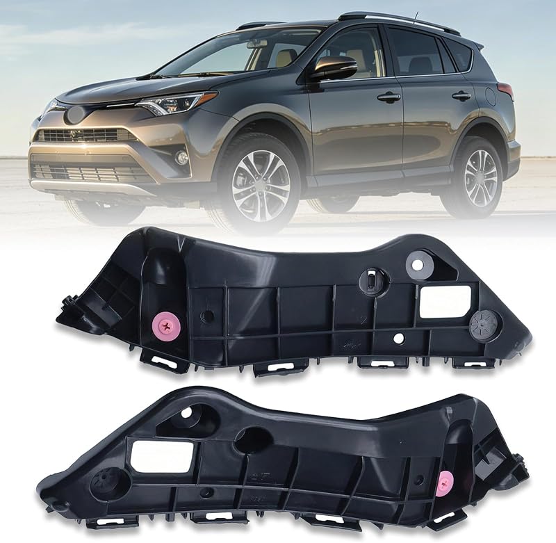 Suporte lateral do para-choque dianteiro KEDEAU para Toyota RAV4 2013–2018 – par esquerdo e direito