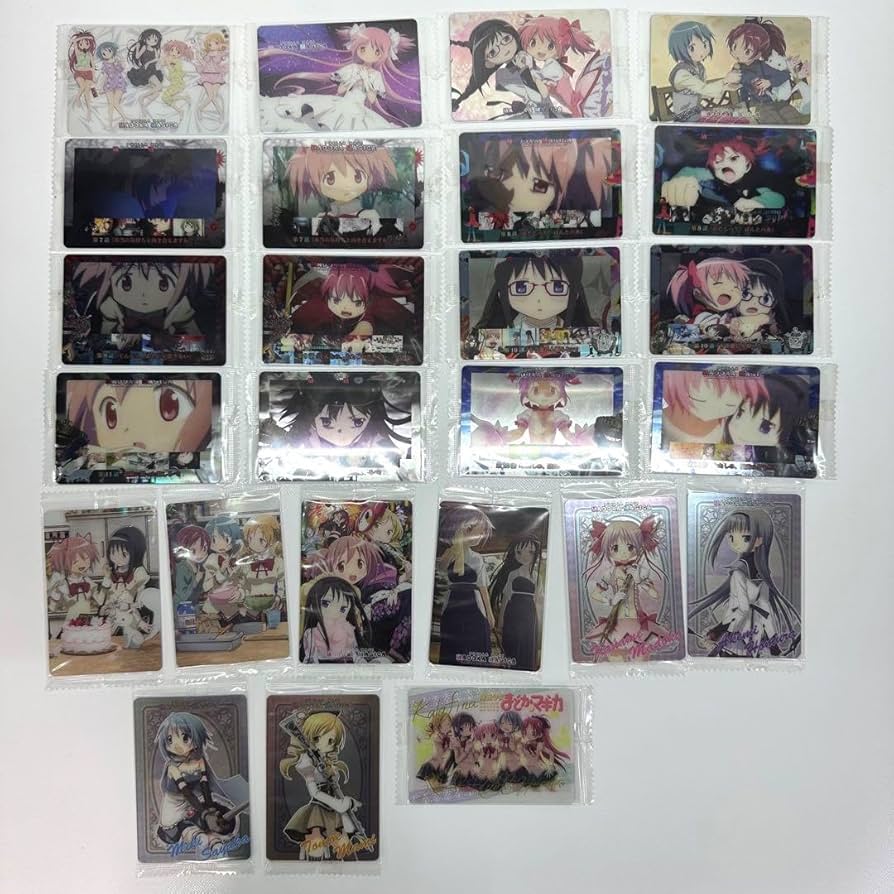 Amazon.co.jp: まどマギ カード vol.3 全種セット 魔法少女