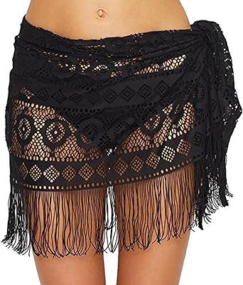 shermie Womens Summer Lightweight Sarong Wrap Shirt Bikini Swimwear Cover Up
