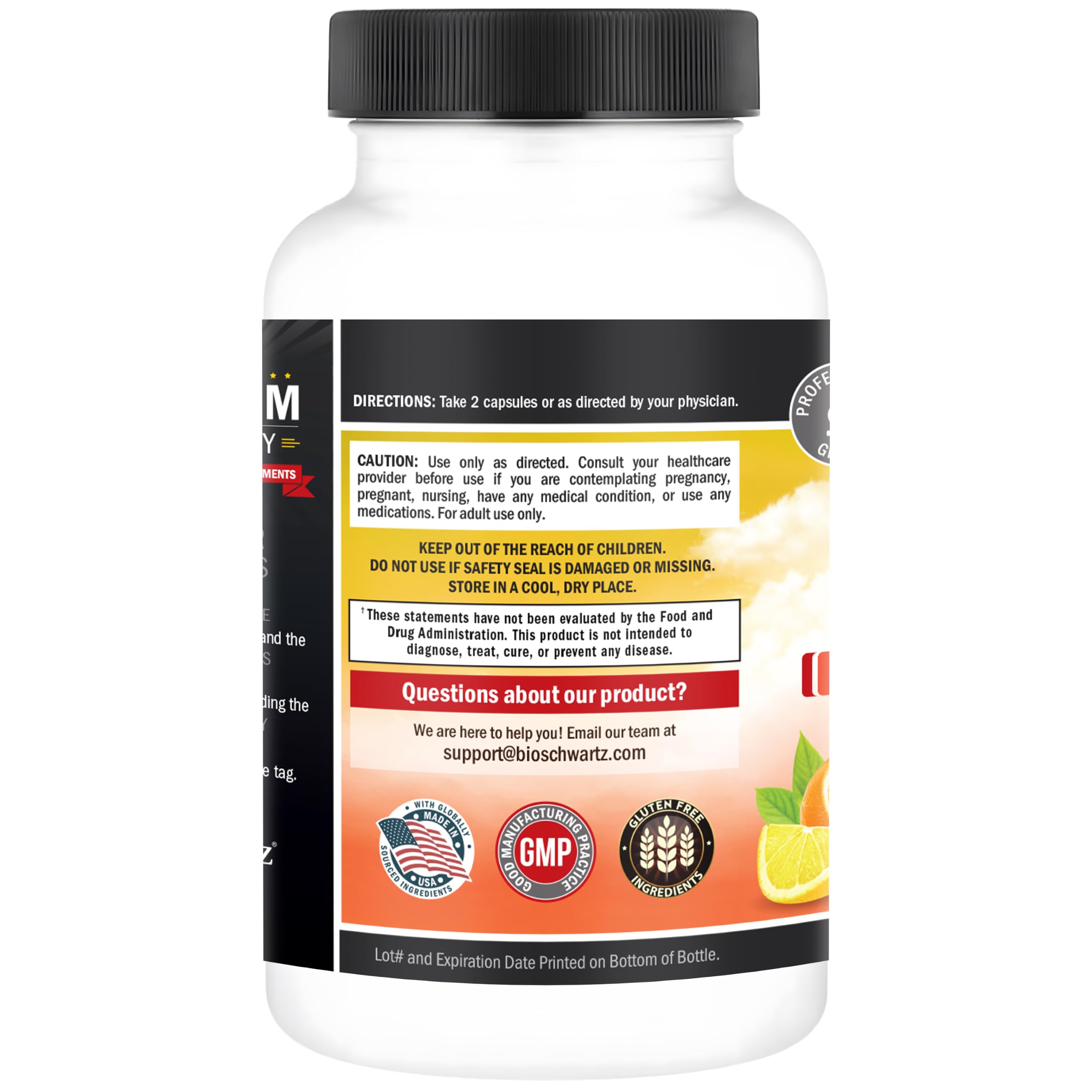 BioSchwartz Vitamin C Complex Supplement - Vitamin C 1000mg Capsules — Amazon image 9