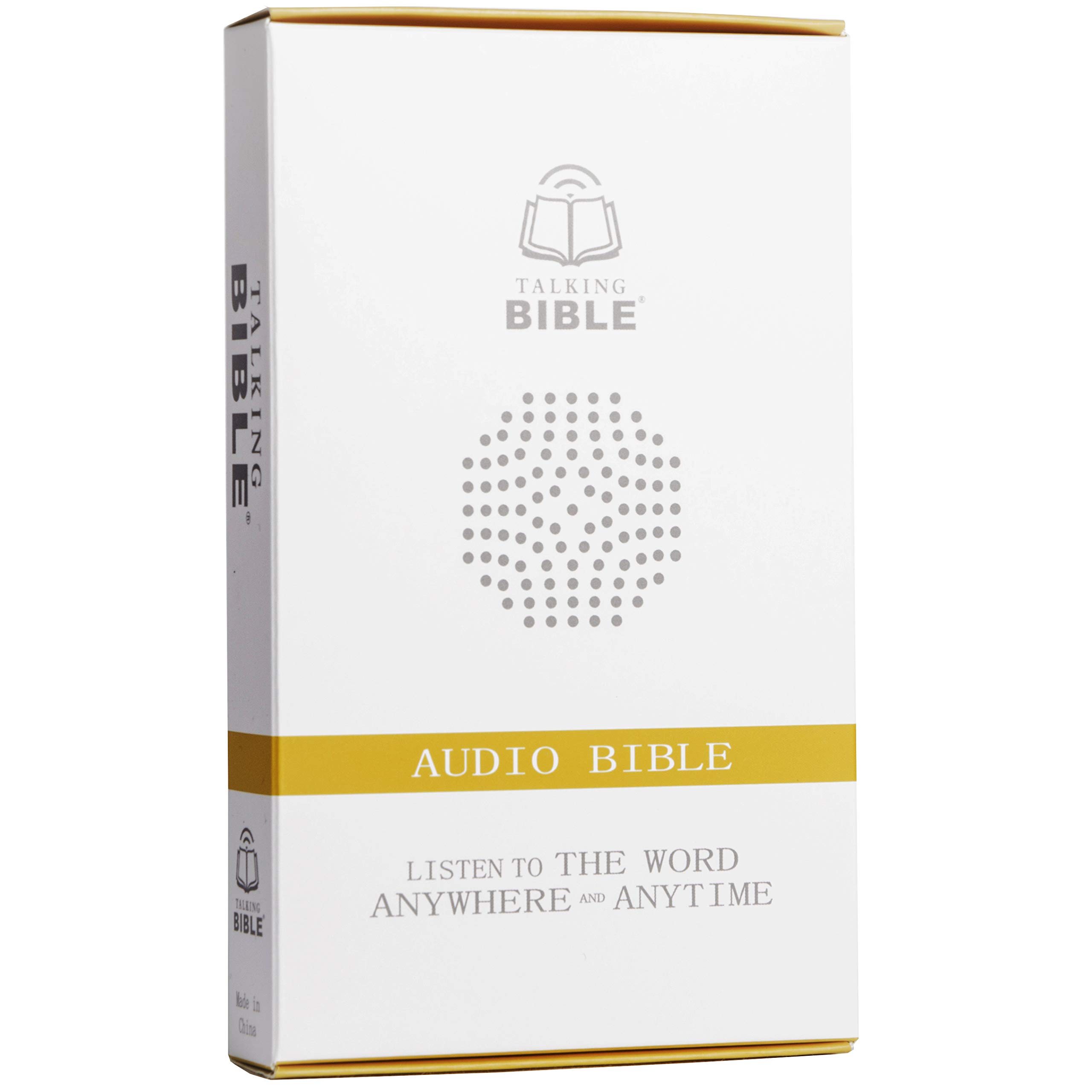 Talking Bible Electronic Holy Bible Audio Player in English for